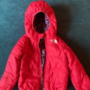 Great condition toddler North Face reversible coat
